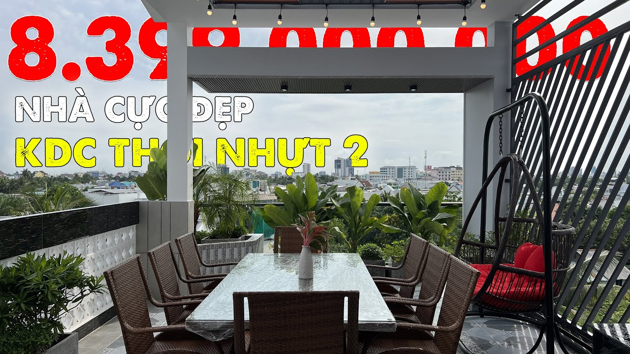 (ĐÃ BÁN) Nhà Cực Đẹp View Cực Phẩm Tại Cần Thơ | Nhà Bán Cần Thơ