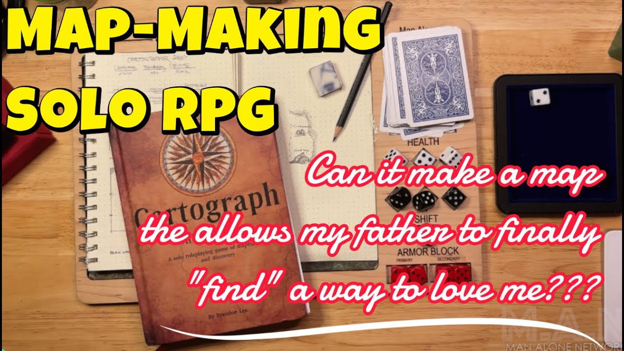 Cartograph: Solo Map-Making RPG - Can this break the Man Alone 