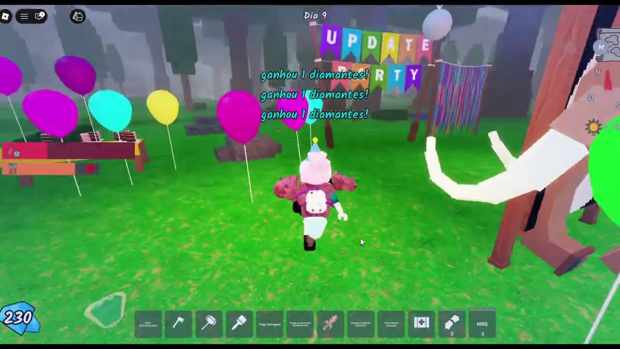 CURTINDO A FESTA DE ATUALIZAÇÃO DAS CLASSES, EM 99 NOITES NA FLORESTA