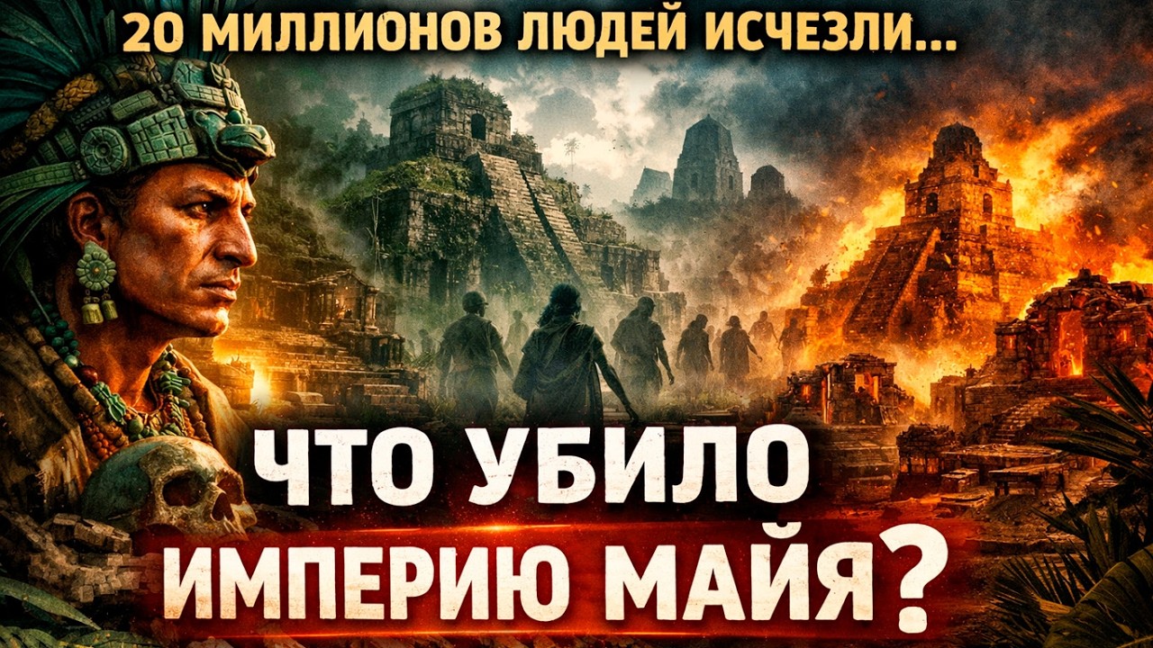 Почему исчезли майя? Коллапс цивилизации за 200 лет: засуха, войны и конец городов