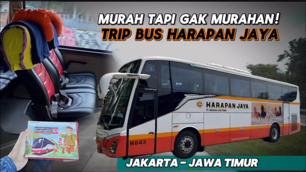 Murah Tapi Gak Murahan❗️Trip Bus Harapan Jaya Jakarta - Jawa Timur |Jombang, Surabaya, Malang