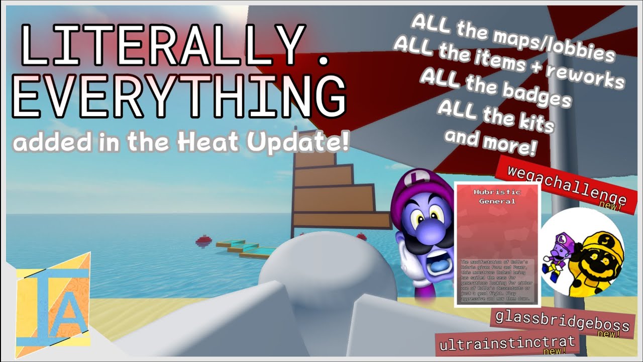 LITERALLY EVERYTHING in the Heat Update! - item asylum