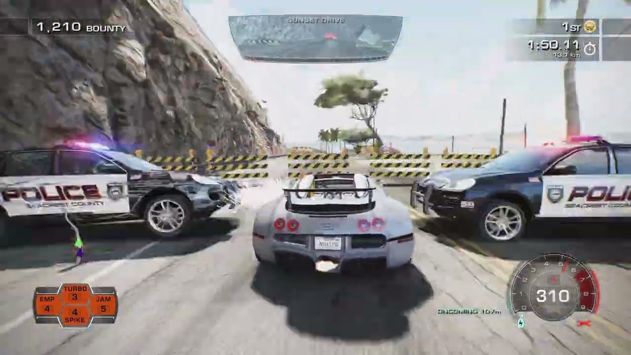Bugatti Veyron 410km/h | NFS Hot Pursuit Remastered 4K60FPS Gameplay
