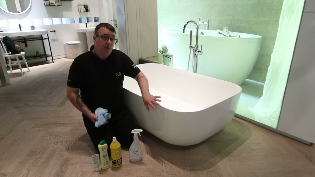 Cleaning & Maintenance | How to Clean your Natural Stone Bathtub