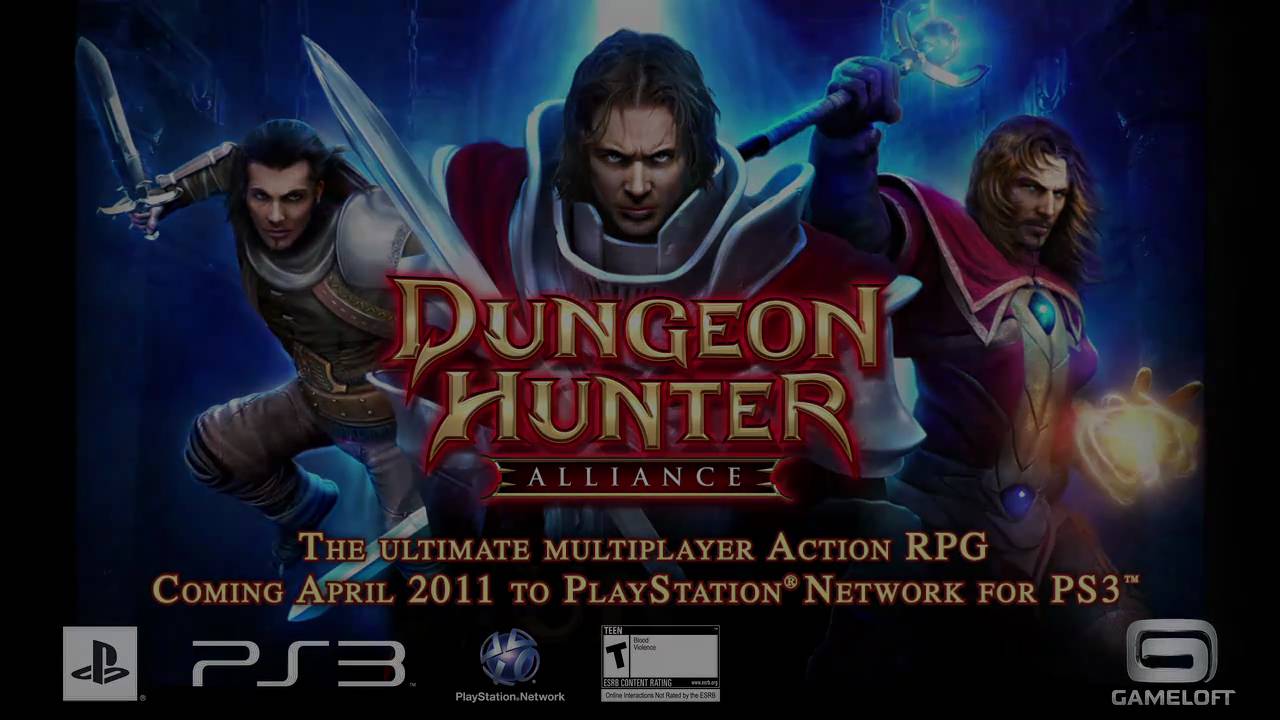 Dungeon Hunter: Alliance - PS3 - multi trailer by Gameloft