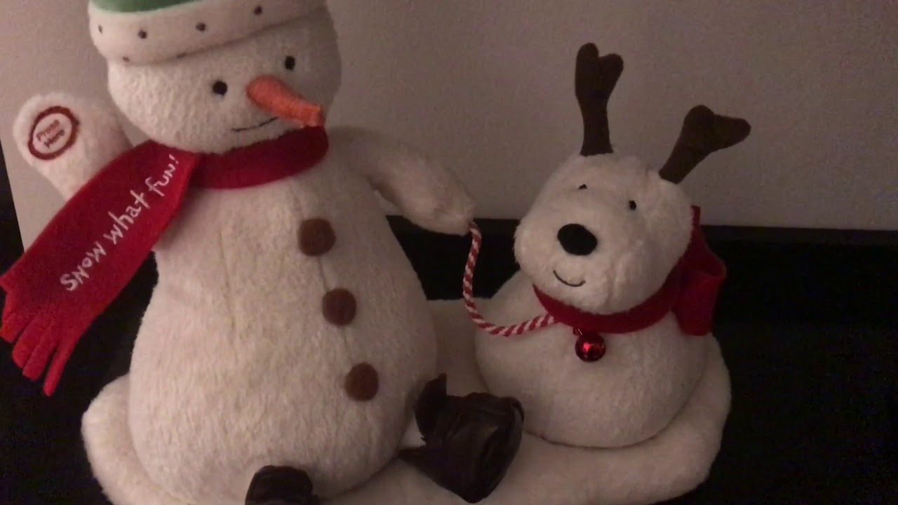 Collectable singing snowman from Hallmark (the sequel)