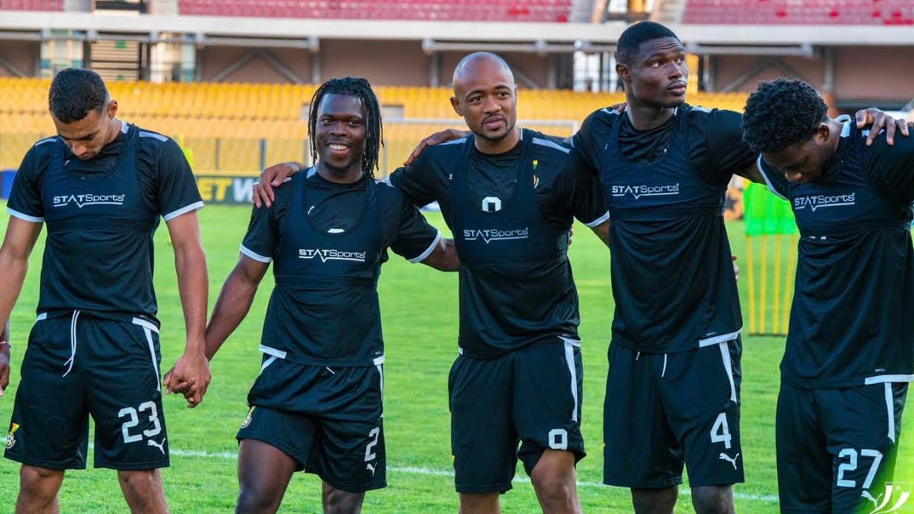 Ghana 🇬🇭 Vrs Comoros 🇰🇲, Black Stars Finally Training Ahead Of Comoros World Cup Qualifier Game 