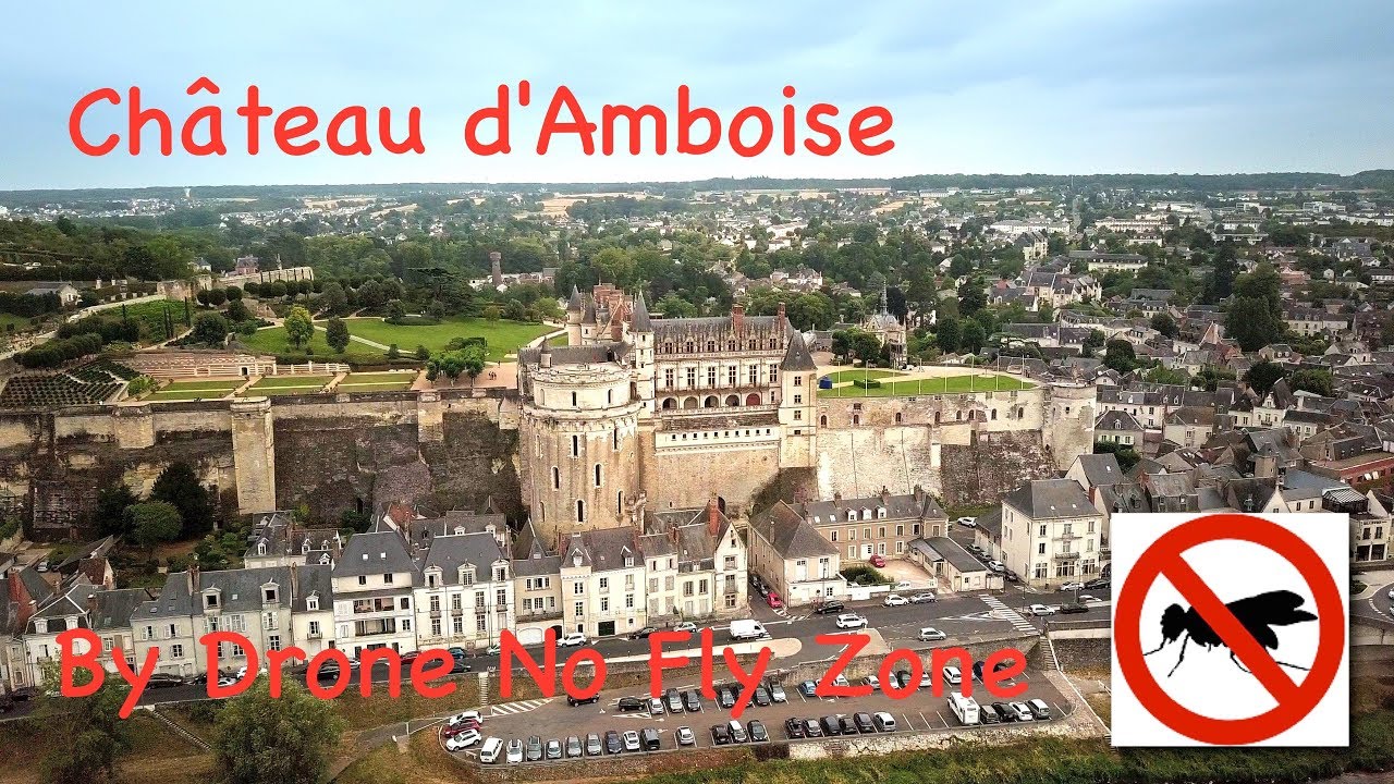 Château Royal d'Amboise by Drone 4K