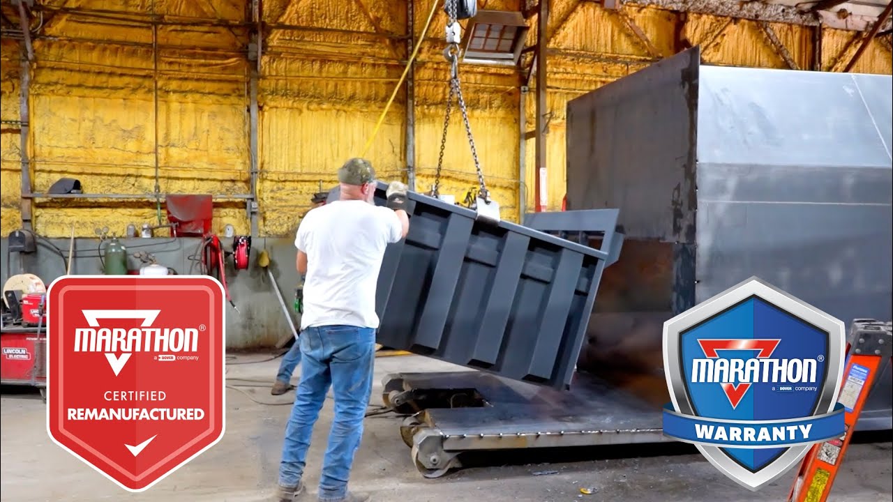 The Marathon Certified Remanufactured Program = FAST Compactor/Baler Delivery AND OEM Quality