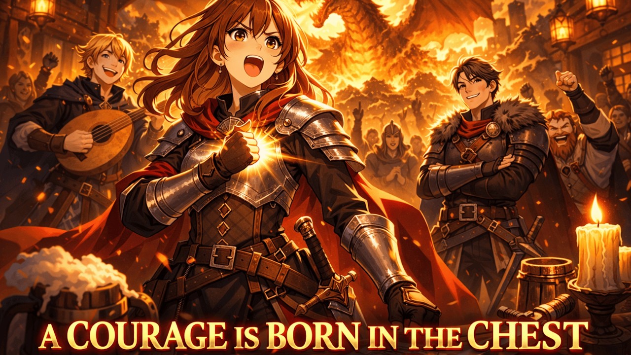 A Courage Is Born in the Chest | Epic Medieval Tavern Motivation Song