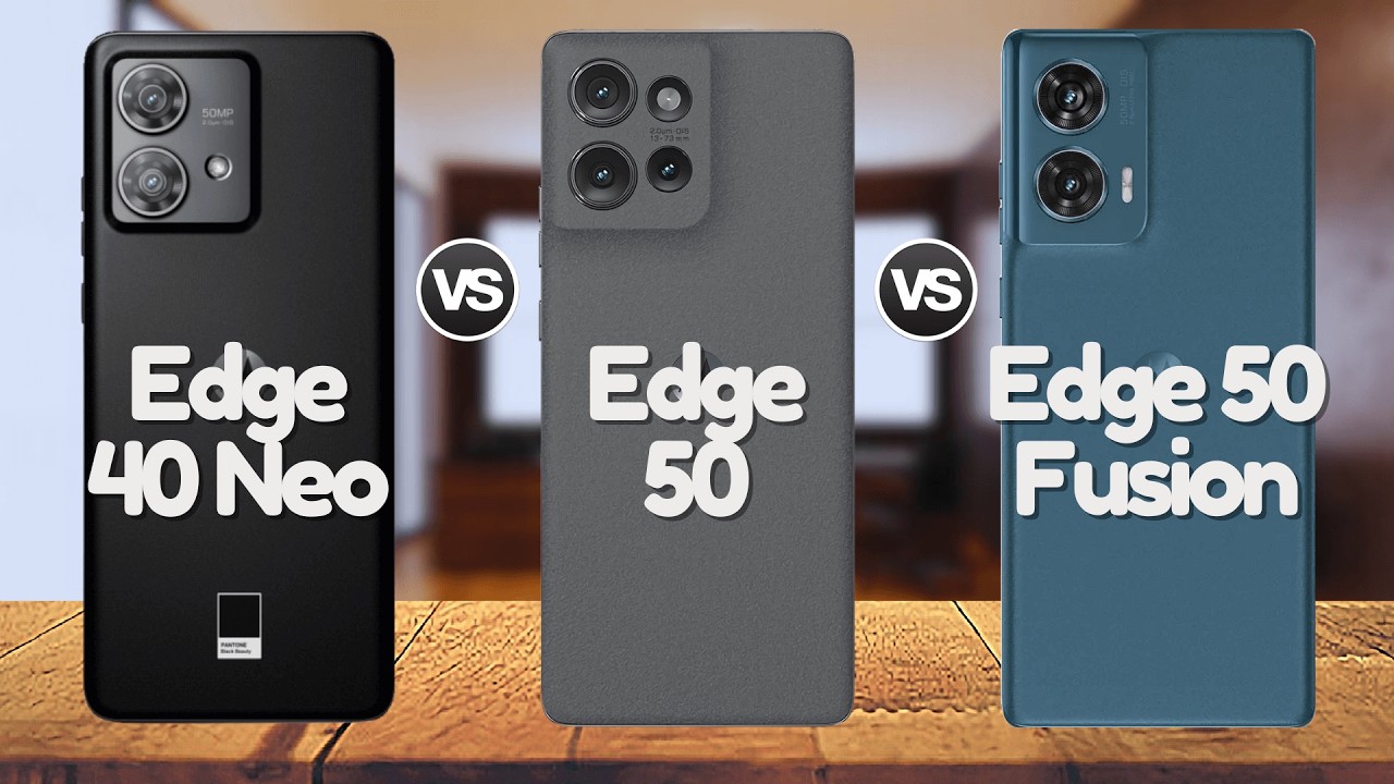 Moto Edge 50 Vs Moto Edge 40 Neo Vs Moto Edge 50 Fusion | @Eficientechs 👈👀