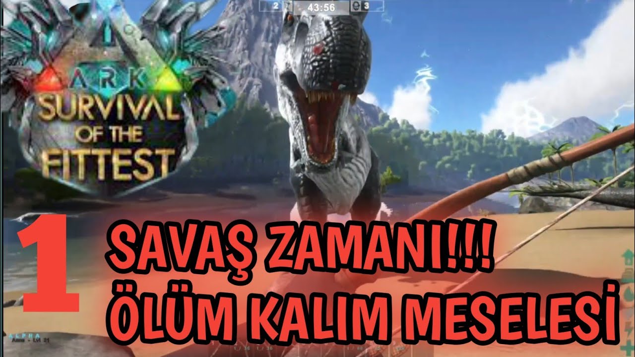 ARK OF THE FITTEST (yeni mod) - Mevzu var Dediler Bizde Girdik w/ Ark Battles