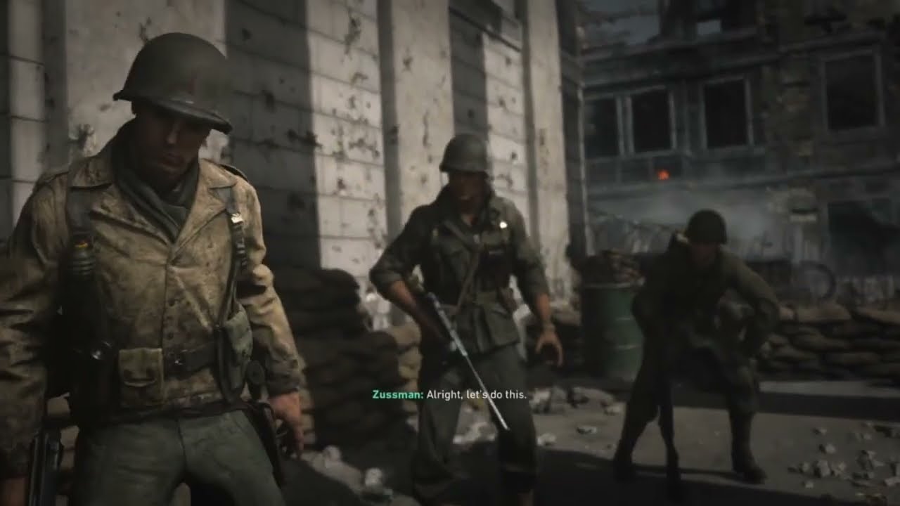 Call of Duty WWII Part 6: Aachen with Dross 