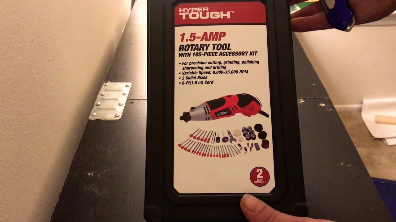 Hyper Tough Rotary Tool Review/Assembly