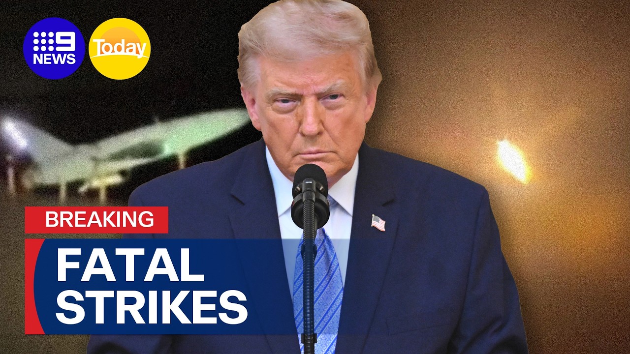 U.S. troops killed in Iran strikes | 9 News Australia