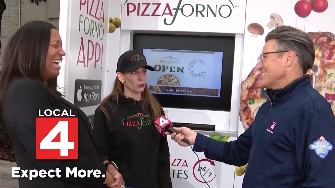 Pizza vending machines pop up across Metro Detroit
