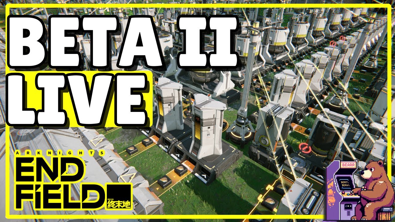 LIVE: Arknights Endfield Beta — Factory Building