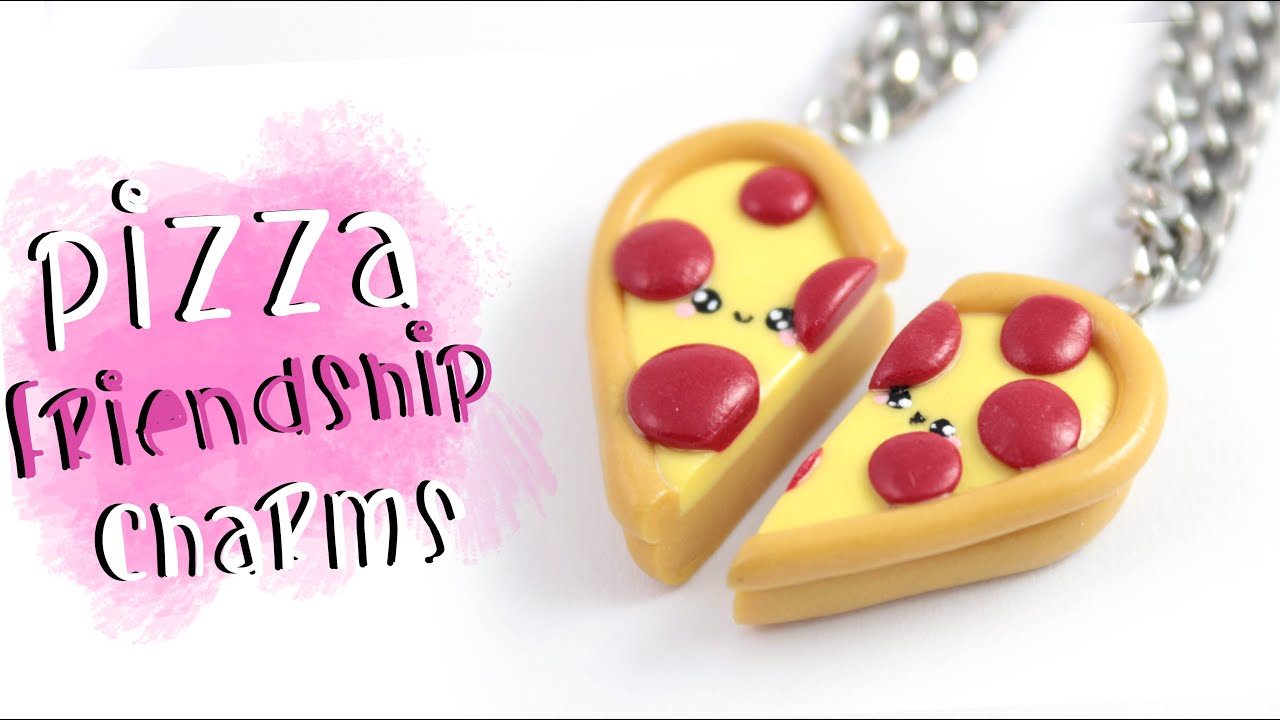 DIY Pizza Friendship Necklace/charms!  |  Kawaii Friday