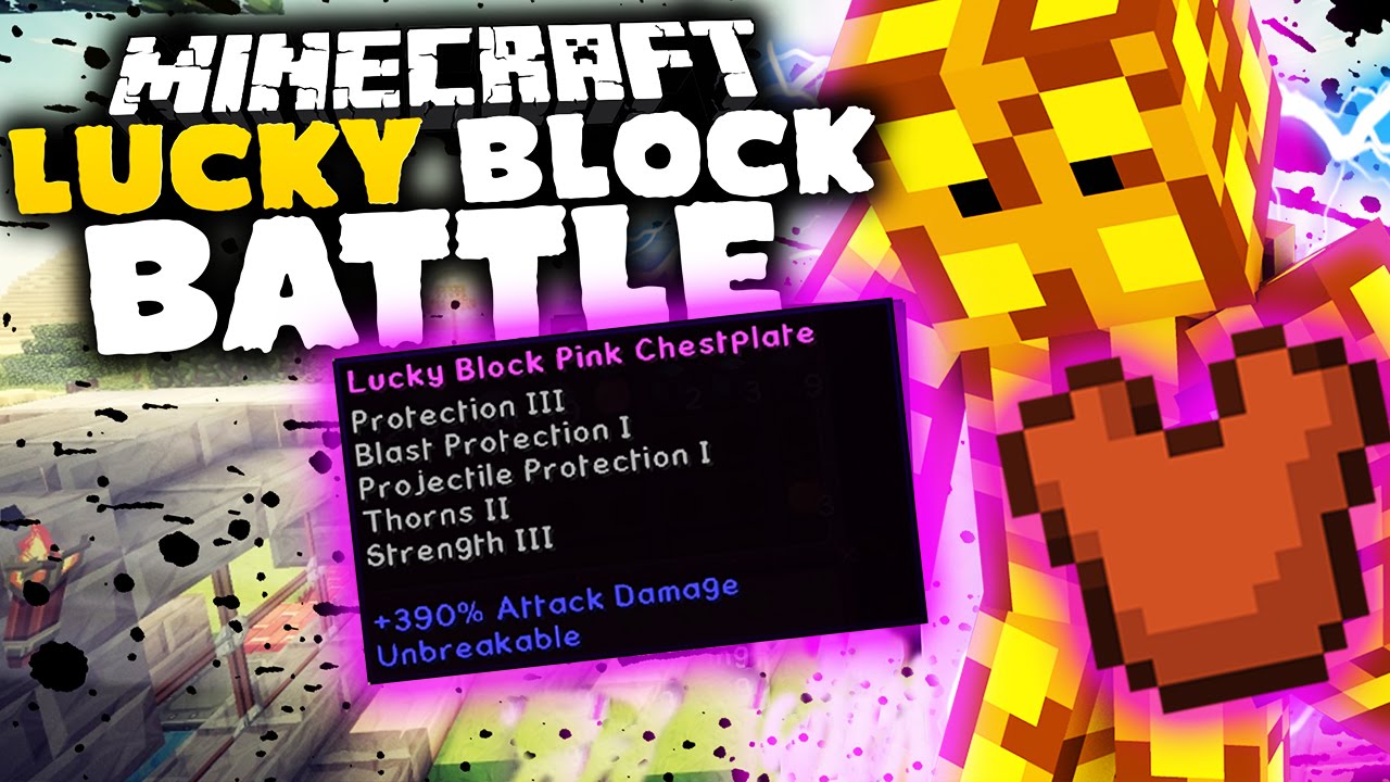 390% ATTACK DMG CHEST | Lucky Block Battle