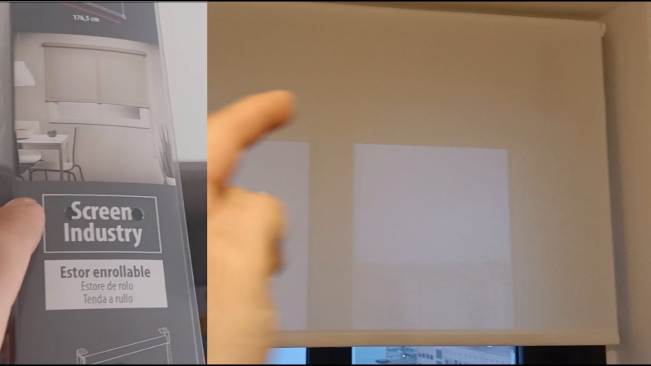 Montar Estor Screen Industry Leroy Merlin