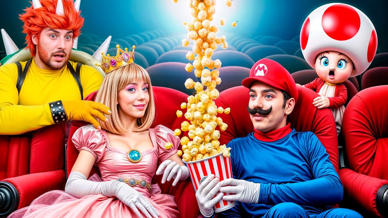 スパイダーマンが映画館に！？バレずに潜入できるか？！