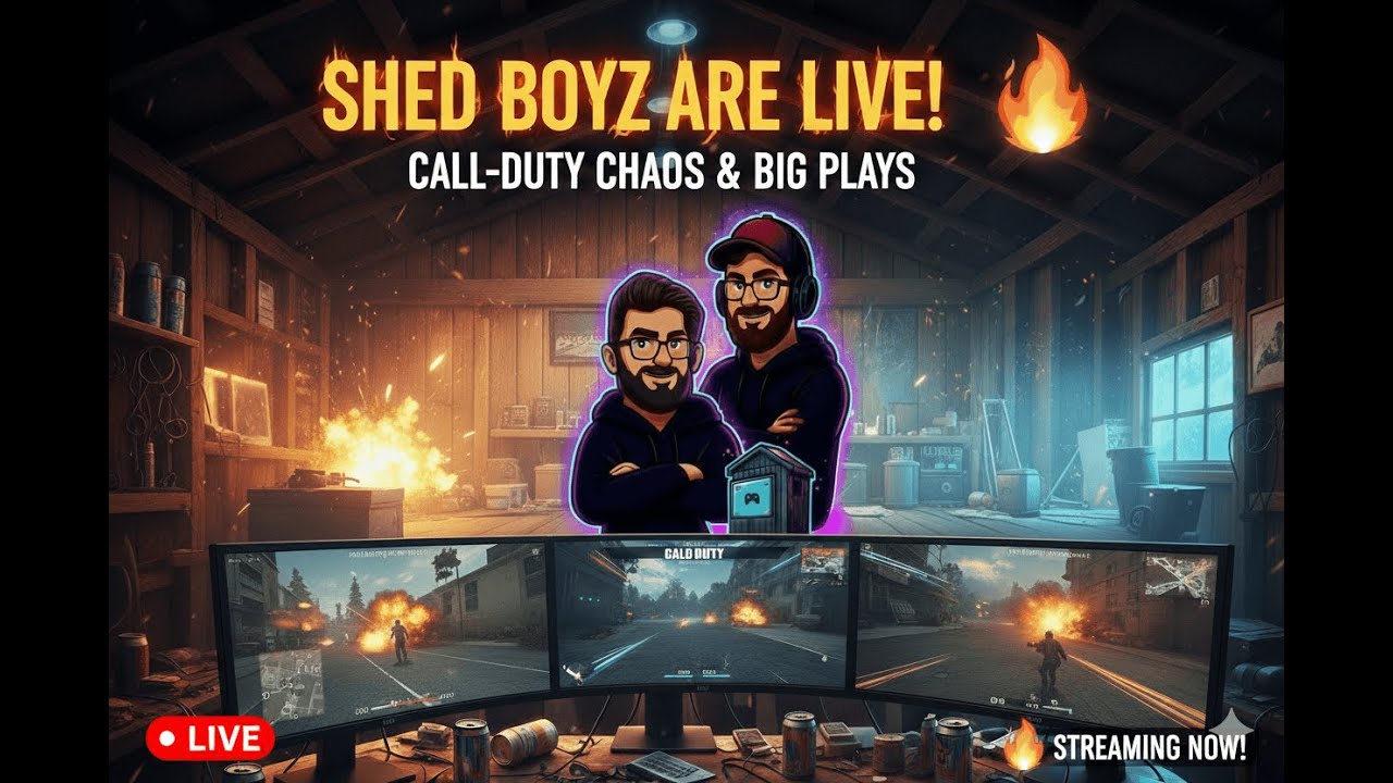 SHED BOYZ ARE LIVE! 6:30 🔥 | Call of Duty Chaos & Big Plays
