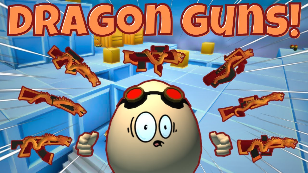 10 Kill Streak with Golden Dragon Guns! | Shell Shockers