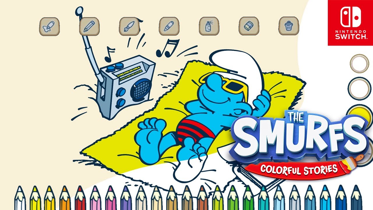 The Smurfs: Colorful Stories - ⭐Best Coloring for Kids⭐