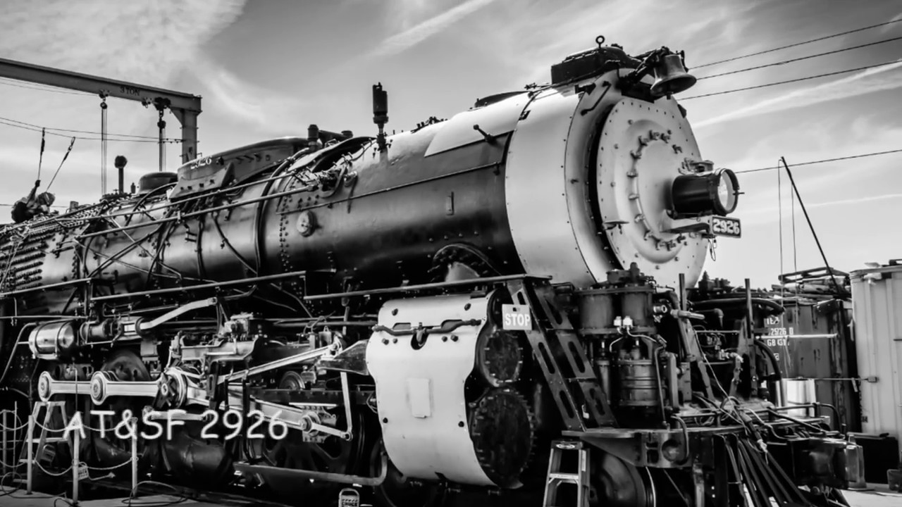 Santa Fe 4-8-4 #2926 rebuild - full restoration report  2017
