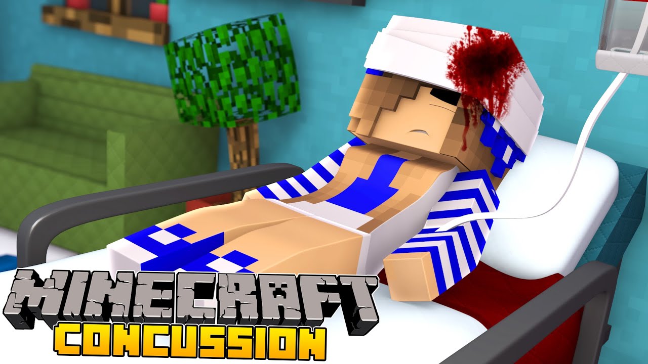 Minecraft Concussion-LITTLE CARLY IS IN A COMA!!