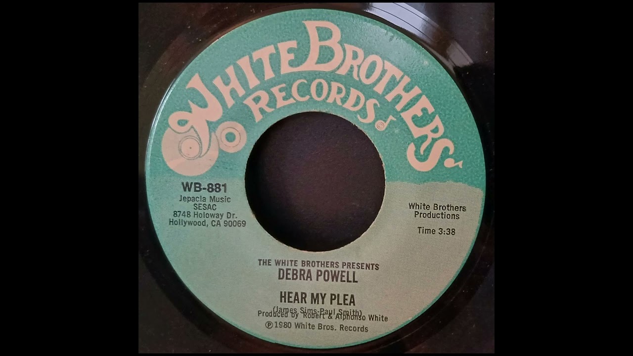 Debra Powell - Hear My Plea Rare Gospel Modern Soul! White Brothers Records