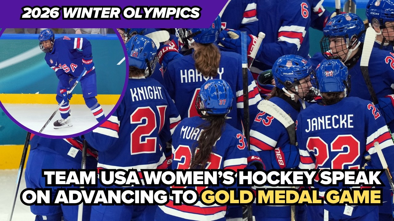 USA women’s hockey advances to Olympic gold medal game after Sweden shutout