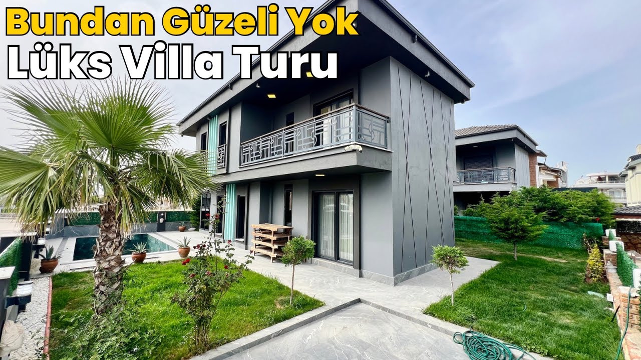 Lüks Villa Turu 4+1 Köşe Konumda Altınkumun En Güzel Evini Gezdik E-671