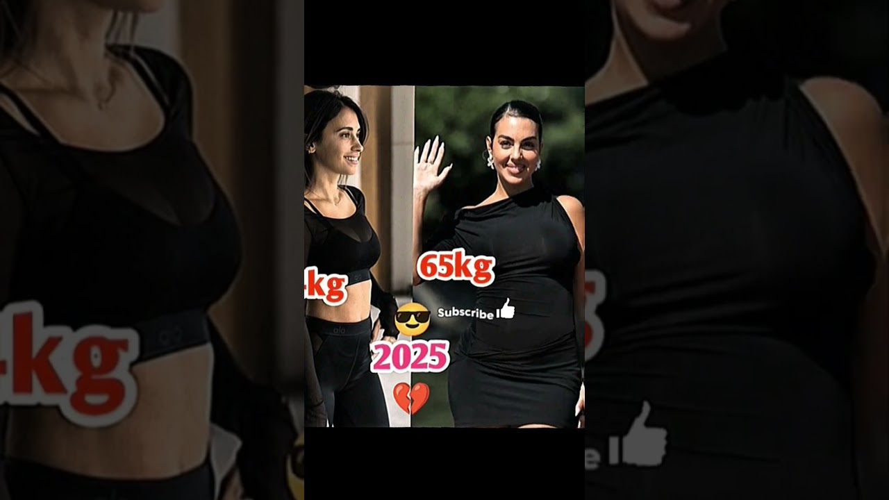 Antonela Roccuzzo ❤️ X Georgina Rodr&iacute;guez 💕 With Messi & Ronaldo 😂🔥 | Funny Football Short #shorts