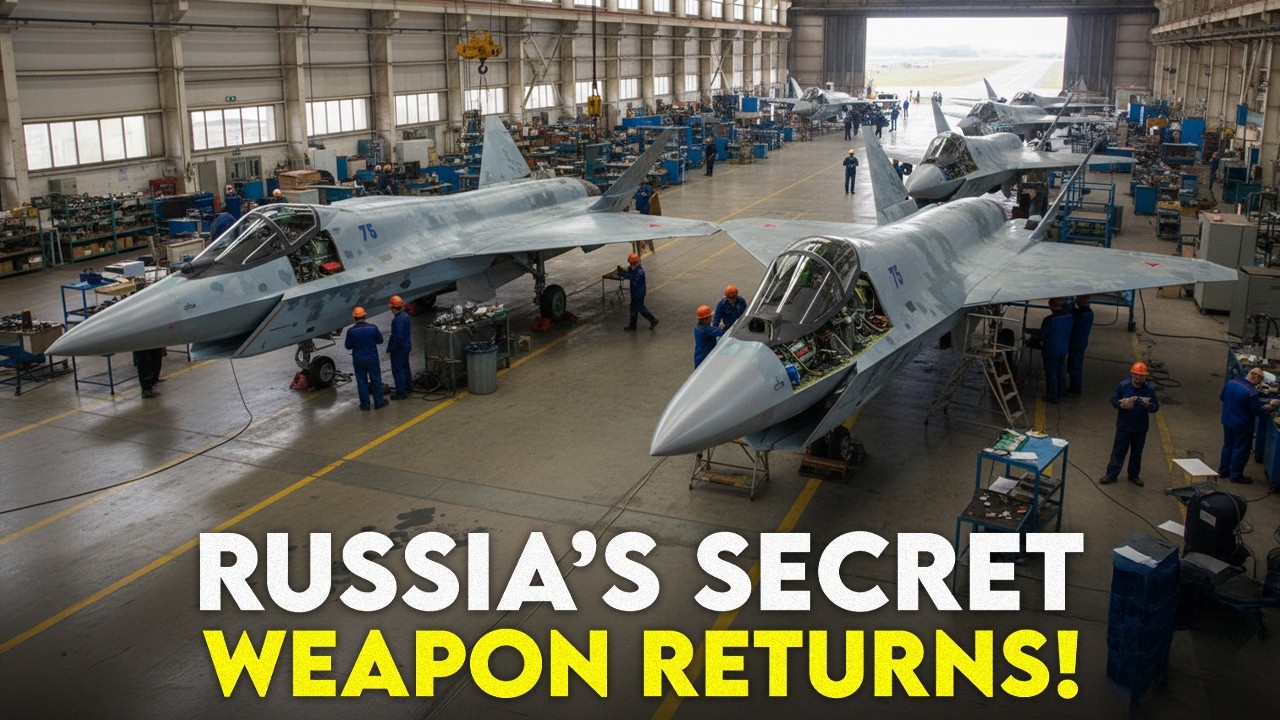 Россия представила свой истребитель-невидимку нового поколения &mdash; Су-75 наконец-то здесь!