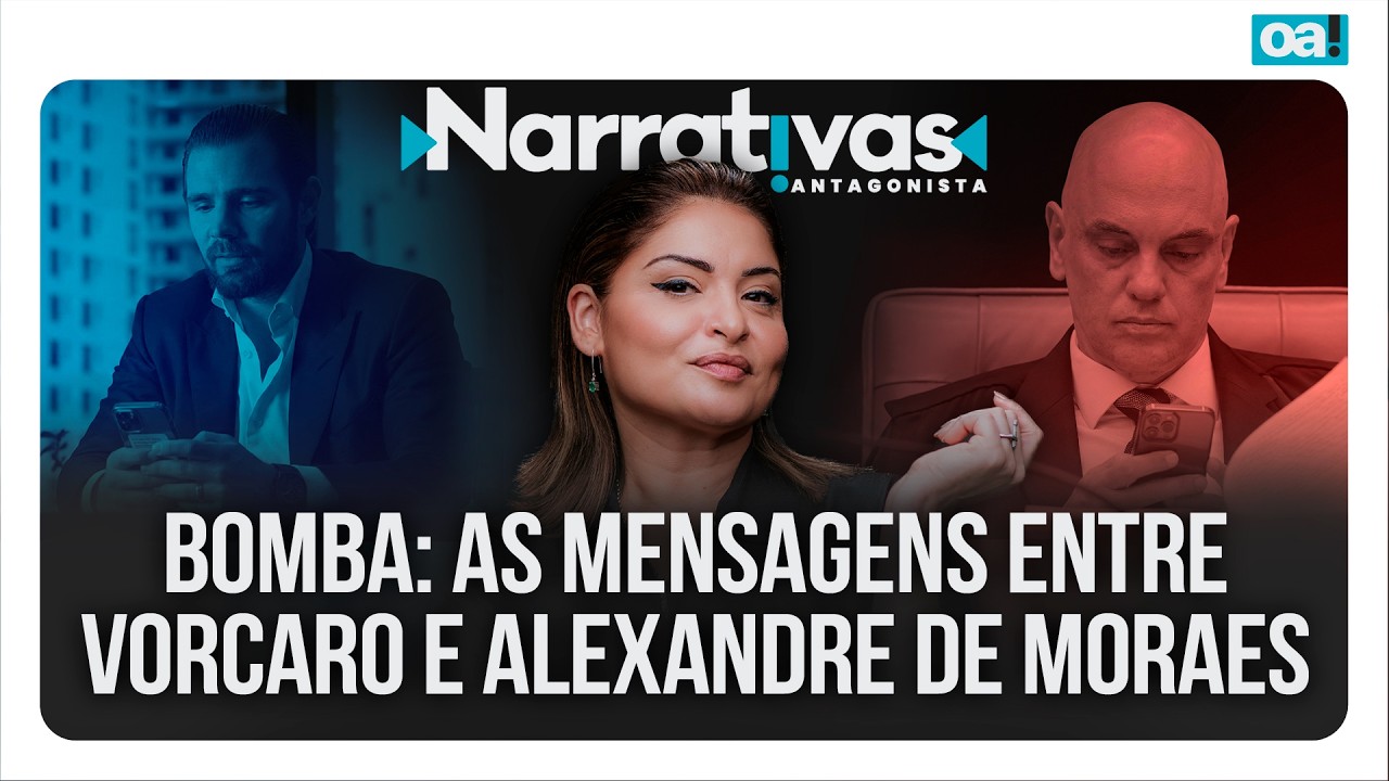 BOMBA: as mensagens entre Vorcaro e Alexandre de Moraes | Narrativas #575 Madeleine Lacsko
