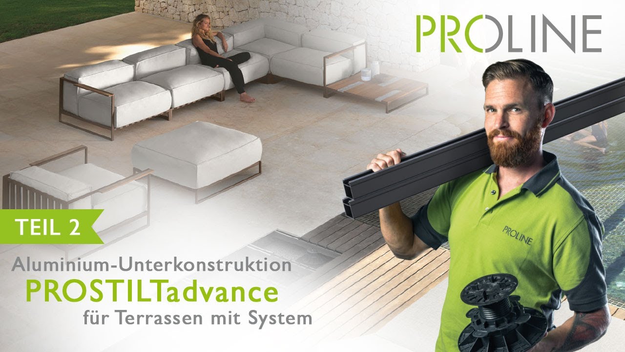 Terrassen Unterkonstruktion PROSTILTadvance im Praxistest - Teil 2