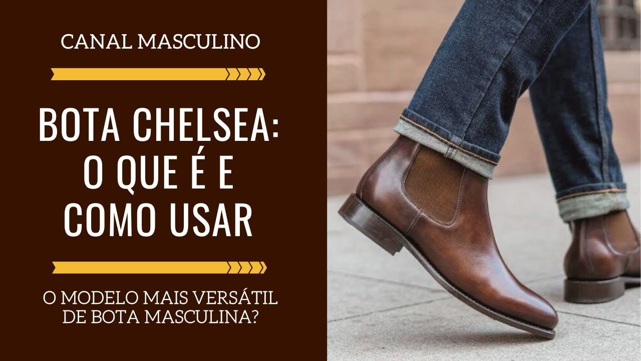 Bota Chelsea Masculina: o Que é, Onde Usar e Como Combinar