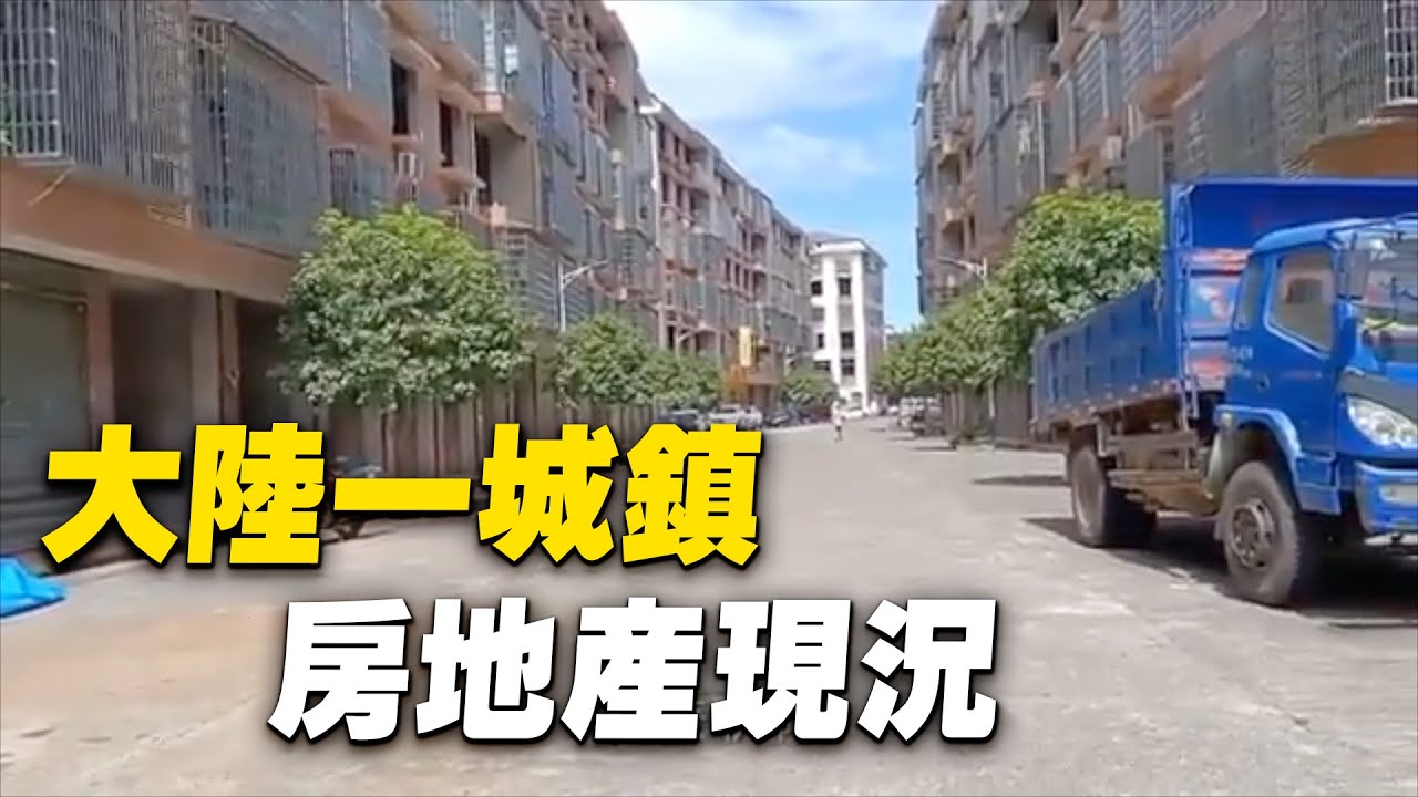 大陸一城鎮房地產現況，視頻中女士：無論你的房子再便宜也沒人租、沒人要。| #大紀元新聞網