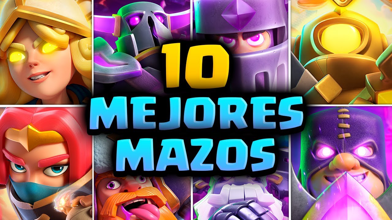 Los 10 MEJORES MAZOS para la ULTIMA ACTUALIZACION de 2025