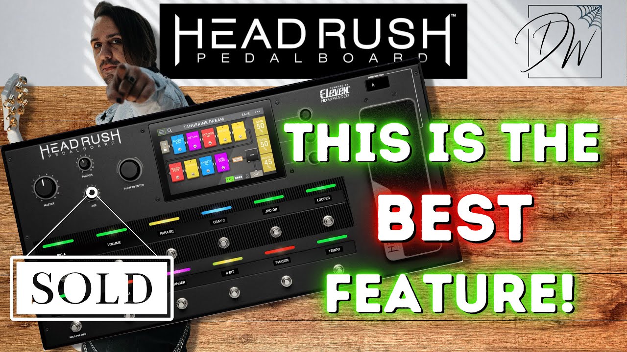 Using Hybrid Mode On The HeadRush Pedalboard