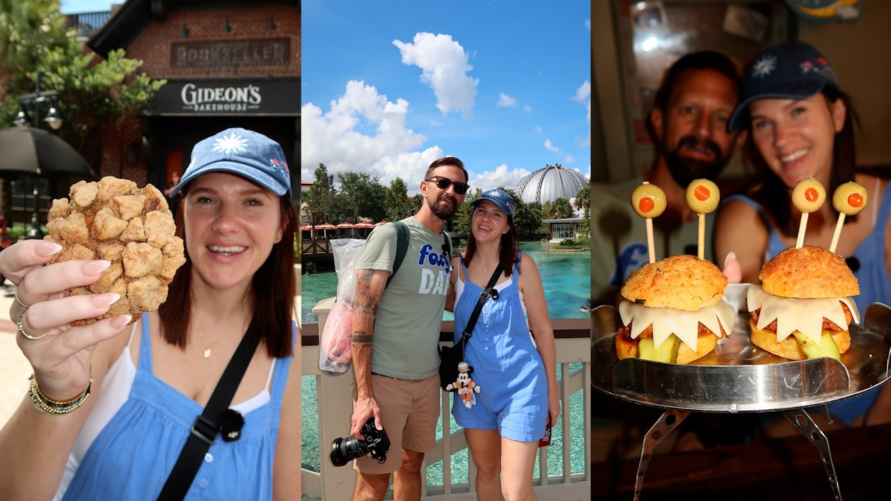 Пробуем хэллоуинскую еду и угощения в Disney Springs! | Hangar Bar, печенье от Gideon's и многое ...