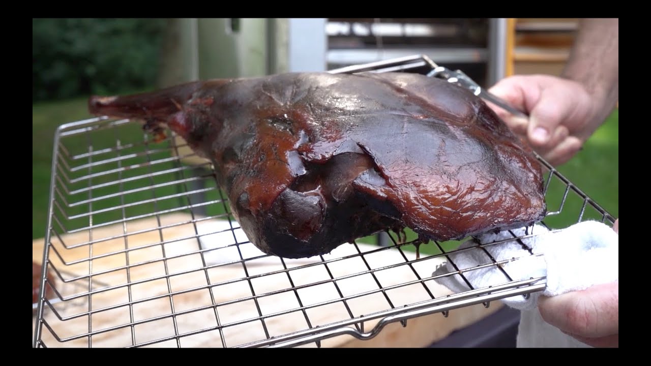 How To Make Smoked Venison Ham | Smoked Venison Ham Recipe | Smokin’ with Hunt Chef | Bradley Smoker