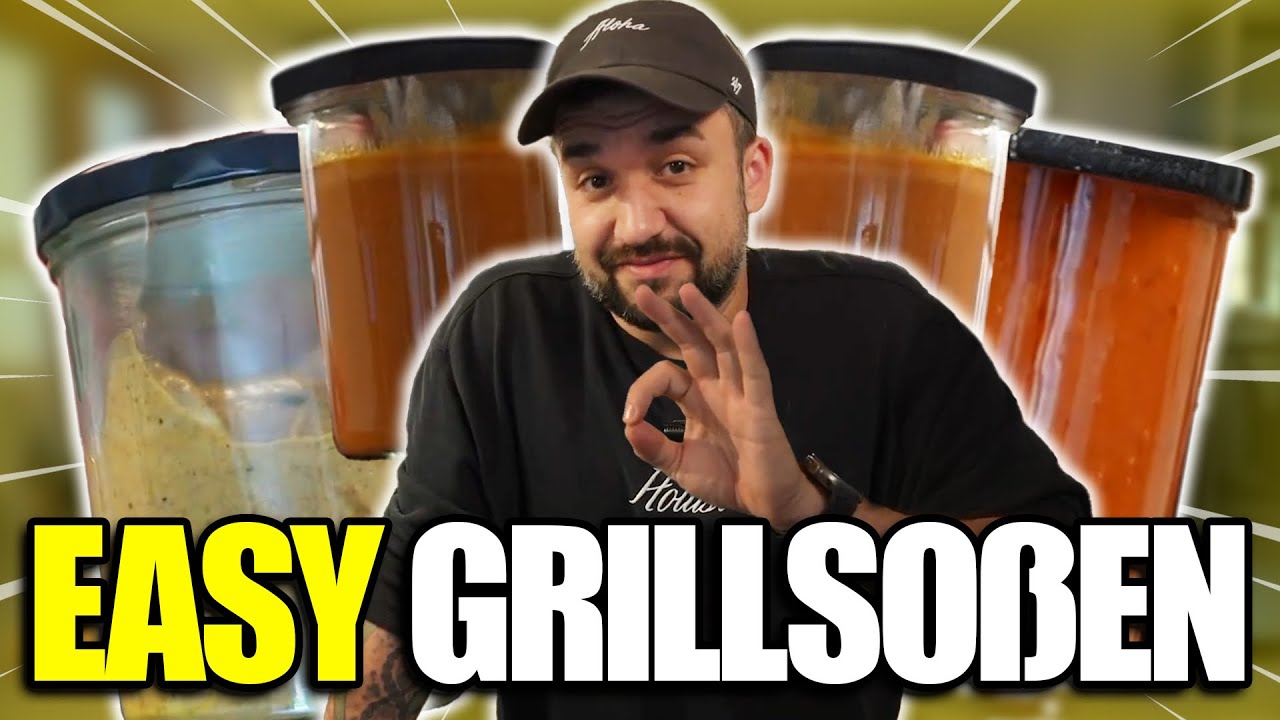 🔥 Next Level Grillsaucen: Schwarze Knoblauch-Aioli, Kirsch-Chipotle-Met & mehr | K&uuml;chenHack