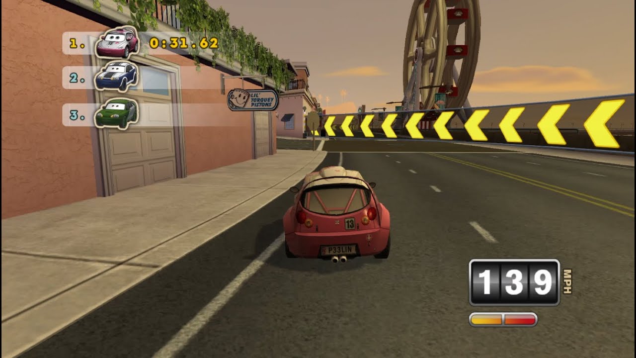 Santa Carburera Relay Race Gameplay | Cars Hi Octane 2.0 Playtest | Sally Candice & Emma