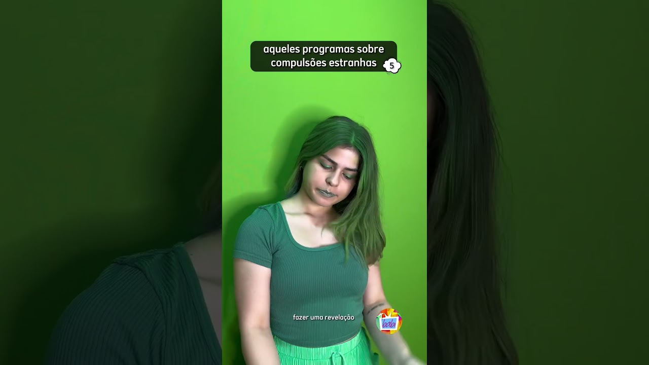 PROGRAMAS SOBRE COMPULSÕES ESTRANHAS PT.5 - bárbara coura #shorts