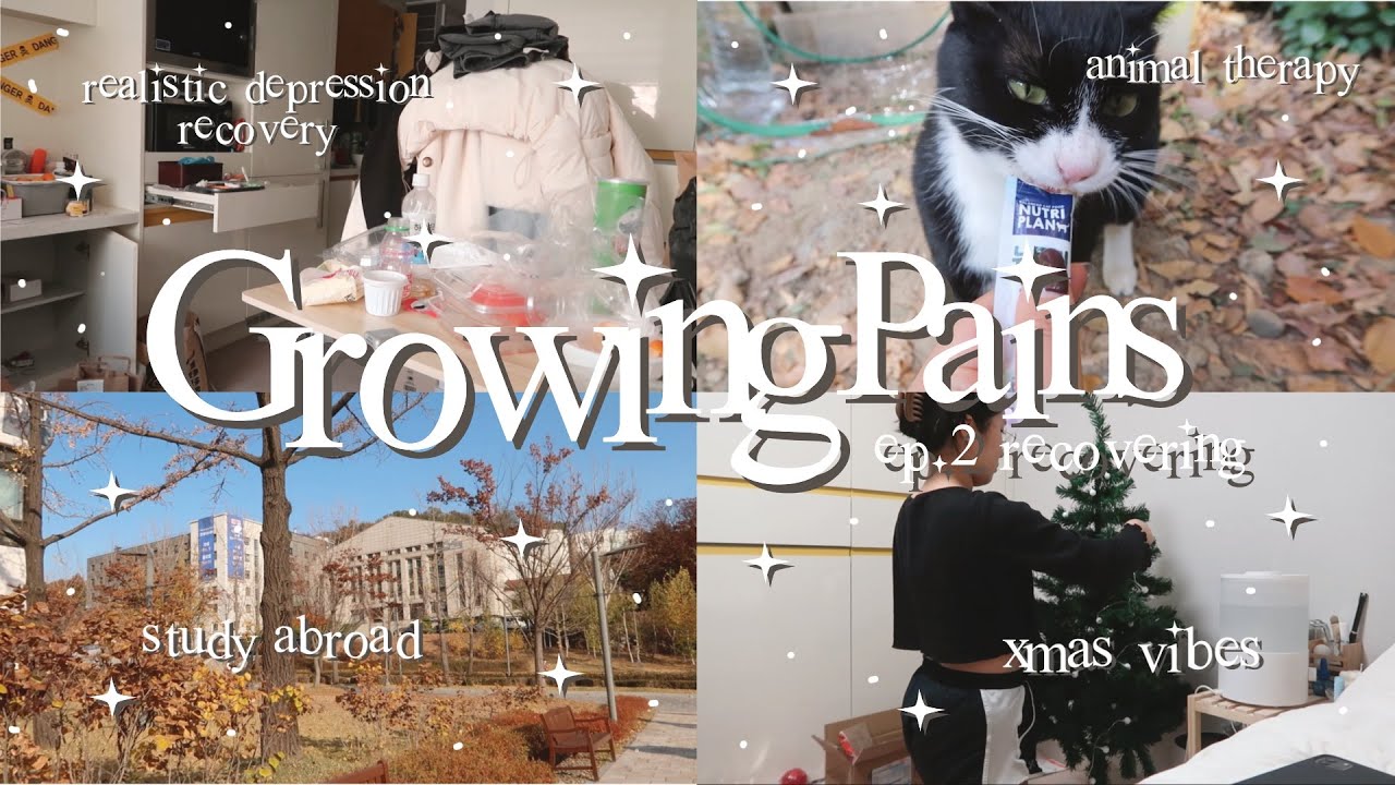*realistic* mental health day in my life - recovering from depression | growing pains ep.2