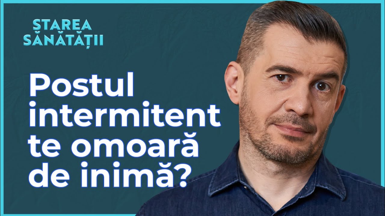 Ce treabă are fastingul cu inima. Studiul din SUA dă eroare. Avem argumente | Starea Sănătății S4E34