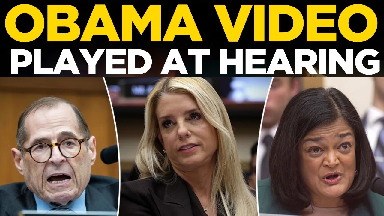 Pam Bondi Hearing: Bondi Hearing Explodes as GOP Lawmaker Airs Obama ICE Video | World News LIVE