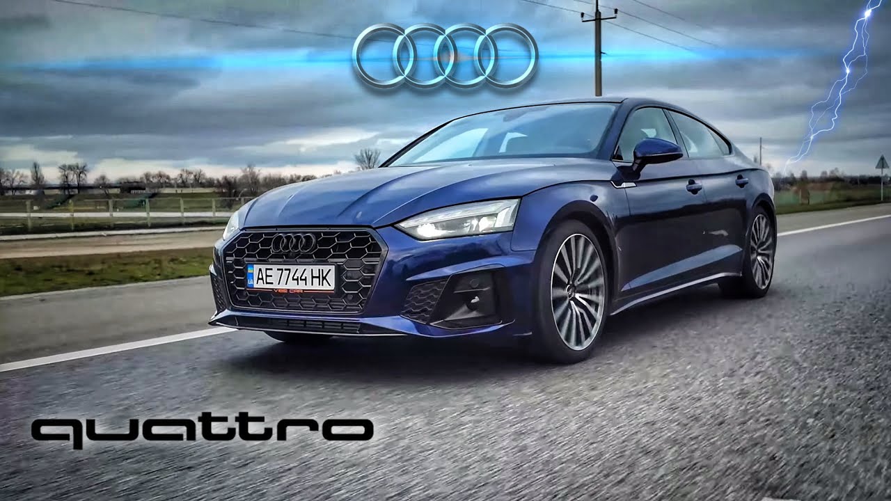 Обзор AUDI A5 Quattro 2021 из США | Ауди а5 победила БМВ г20!? 